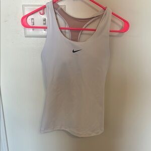 Nike Women's White Tank Top Barely Worn